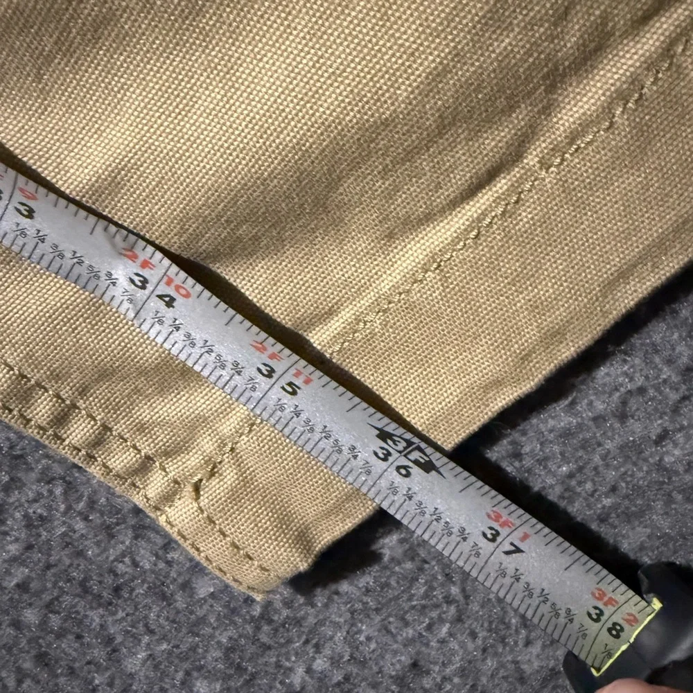 Carhartt Rugged Flex Canvas Cargo Work Pants Mens 38x36 brown Relaxed BN3574-M - Picture 6 of 13